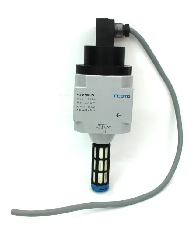 Used FESTO HEE-D-MIDI-24 Valves/Fittings | Industrial Parts R Us Inc. #365852