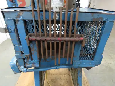 L & J No 2 Mechanical Punch Press OBI 18 Ton 2.5" Stroke 18x11.5" Bed 6.5 Throat