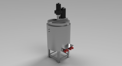 500 Litre S/S Electric Heated Jacketed Cooker Vessel