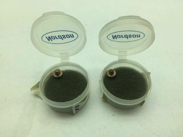 Nordson 804520 1 orifice 30-degree .024" diameter Hot Melt Nozzles LOT OF 2