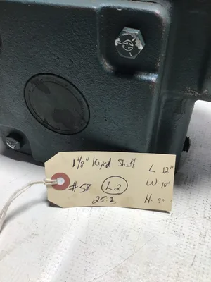 Dodge A262B025N000L1 Tigear Right Angle Speed Reducer -NOS