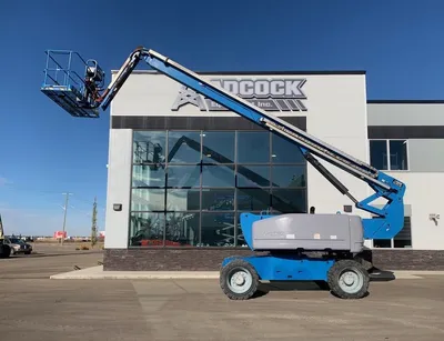 Used 2015 GENIE Z-80/60 ARTICULATING BOOM LIFT Articulating Boom Lifts Alberta CA | Adcock Equipment #1418164