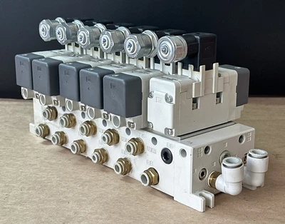 USED SMC SMC VQ7 Solenoid Valve Assembly