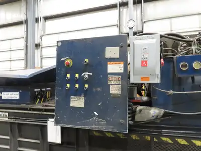 MaxPak Horizontal Cardboard Box Baler 48x42x72" Compactor Recycler 30Hp 460V