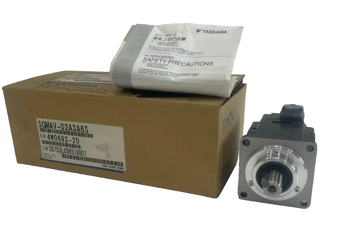 NEW YASKAWA SGMAV-02A3A6S AC SERVO MOTOR SGMAV02A3A6S