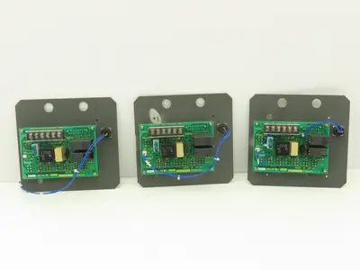 Fanuc A20B-1006-0663 Circuit Board & Switches for Robotic Brake Release Lot of 3