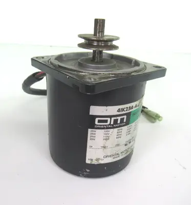 Oriental Motor 4IK25A-AW Induction Motor 100-115 Volt, 1200-1450 R/Min