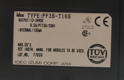 USED IDEC PF3S-T16S