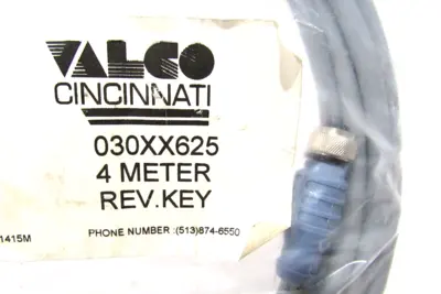 NEW VALCO CINCINNATI 030XX625 CABLE 4 METER