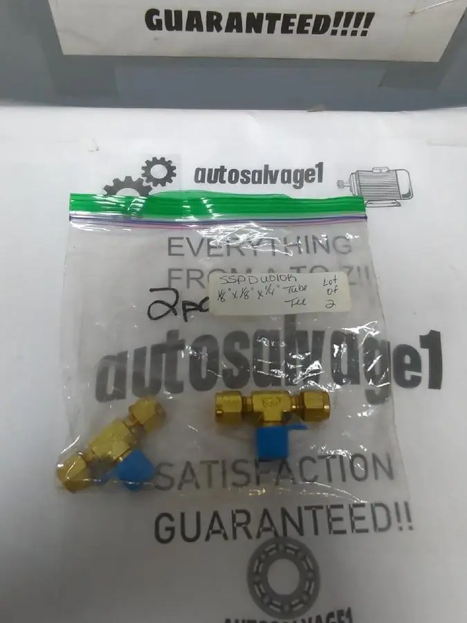 New | in-Stock SSS DUOLOK 1/8"X1/8"X1/4" Valves/Fittings | Surplus Asset Holdings #1216494
