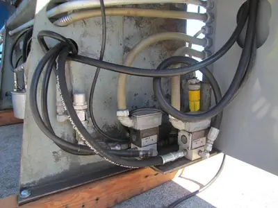 W. F. Wells and Sons Horizontal Band Saw Bandsaw with Coolant Pump & New Blade