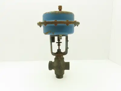 Robertshaw VC-231A-BG Pneumatic Diaphragm Actuator w/Brass Globe Valve 1"NPT