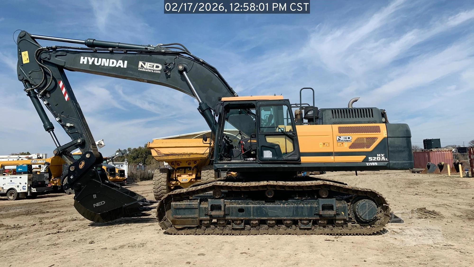 Used 2024 HYUNDAI HX520AL Crawler Excavators Texas US | National Equipment Dealers #1422348