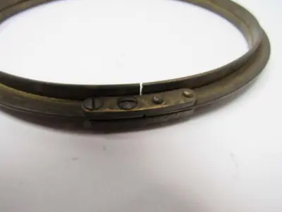 Dodge 708 Sleevoil Pillow Block 2 piece Brass Oil Ring W/ 4 Screws 7-9/16" I.D.