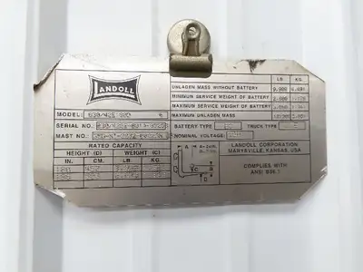 Curtis PMC 1310-5310 Forklift DC Motor Speed Controller 24-48V From Landoll Lift