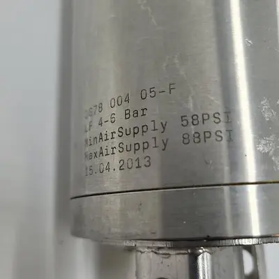 USED UNIBLOC UNIBLOC PUMP - STAINLESS STEEL ACTUATOR 0678 004 05-F