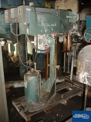 USED Myers 7.5 HP Myers Dual Shaft Disperser, Model V550A-5-7.5, S/S