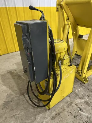 48" HYDRAULIC PALLET INVERTER / FLIPPER / UPENDER MACHINE: STOCK #22798