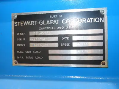 Stewart Glapat 1961T18SP 19'-61' Adjustoveyor Telescopic Conveyor 18" Belt 230V