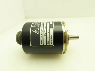 Sequential 25GN-360-IDZ-E2D-5V-H2-F1-D1-B1-T3-S1385 Rotary Shaft Encoder