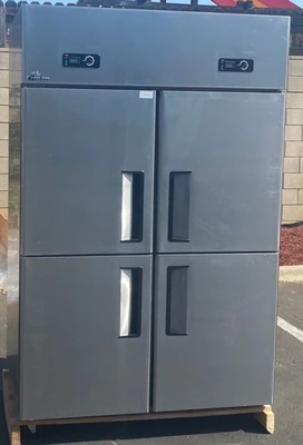 171-0172 4-Door Reach In Stainless Steel Self Contained Freezer