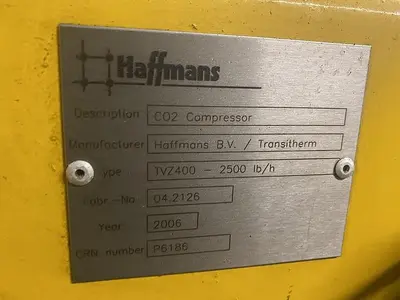 USED 2005 HAFFMANS TVZ400