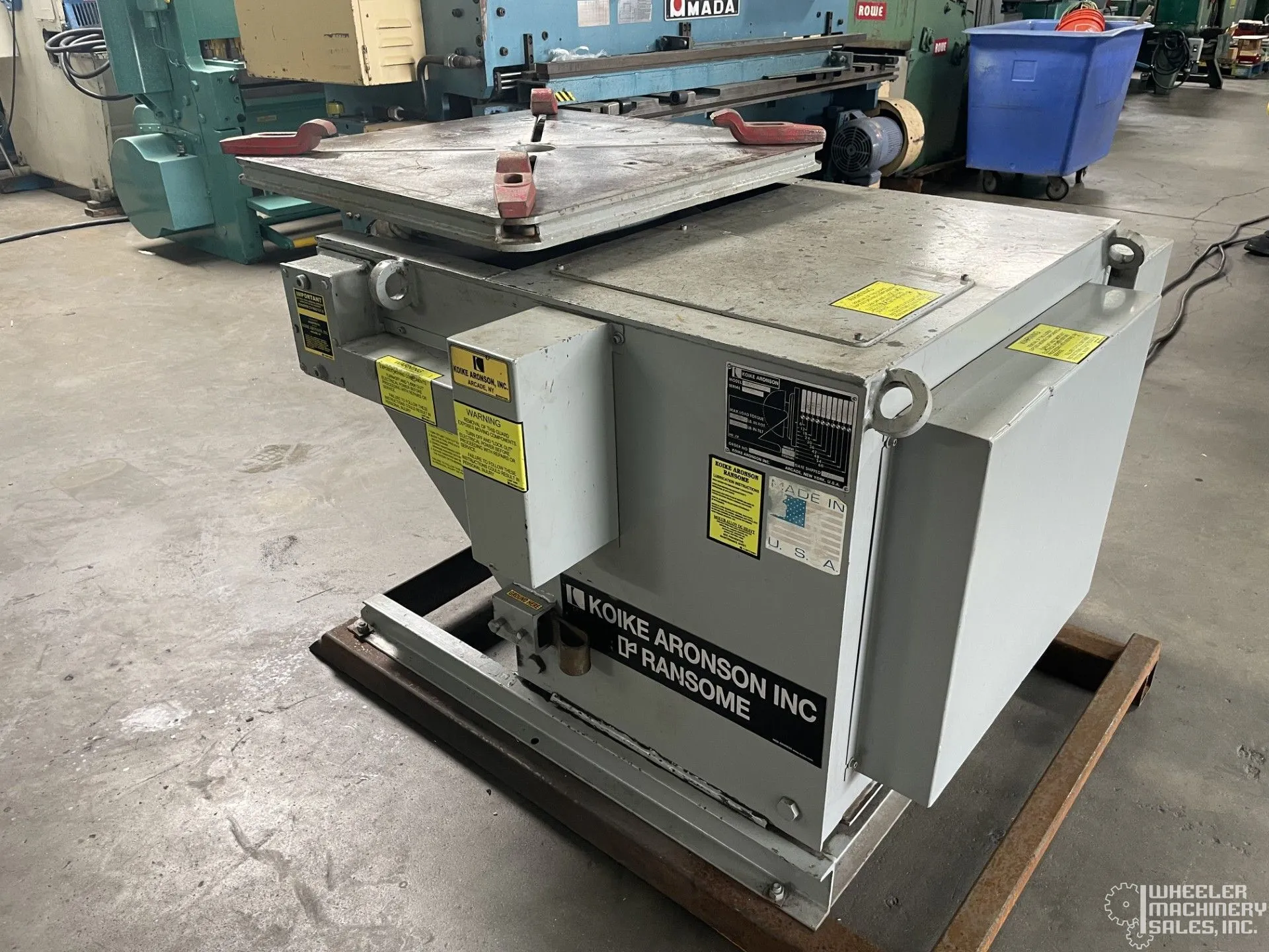KOIKE ARONSON HD-25VF Welding Positioner #8374 #1
