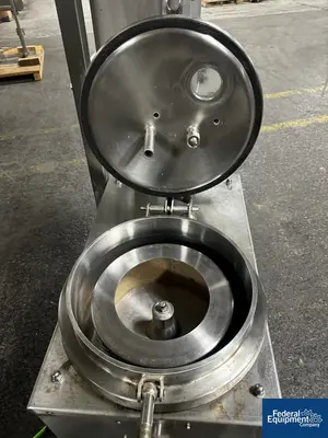 USED Rousselet Robatel 300MM Rousselet Robatel Basket Centrifuge, Model RC30VXR, 316 S/S