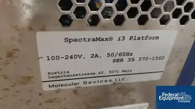 USED Molecular Devices Molecular Devices SpectraMax i3x Multi-Mode Microplate Reader