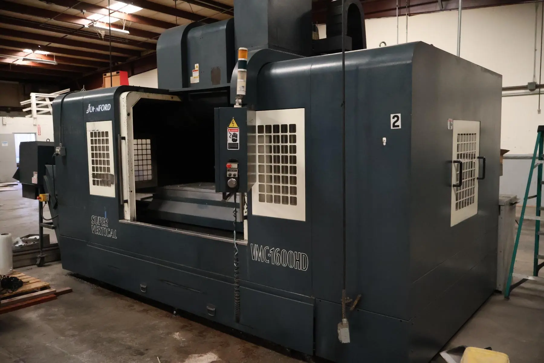 Used 2011 JOHNFORD VMC-1600HD Vertical Machining Centers Oregon US | MD Equipment Services LLC #1445177