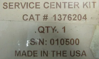 NEW PALL 1376204 SERVICE KIT