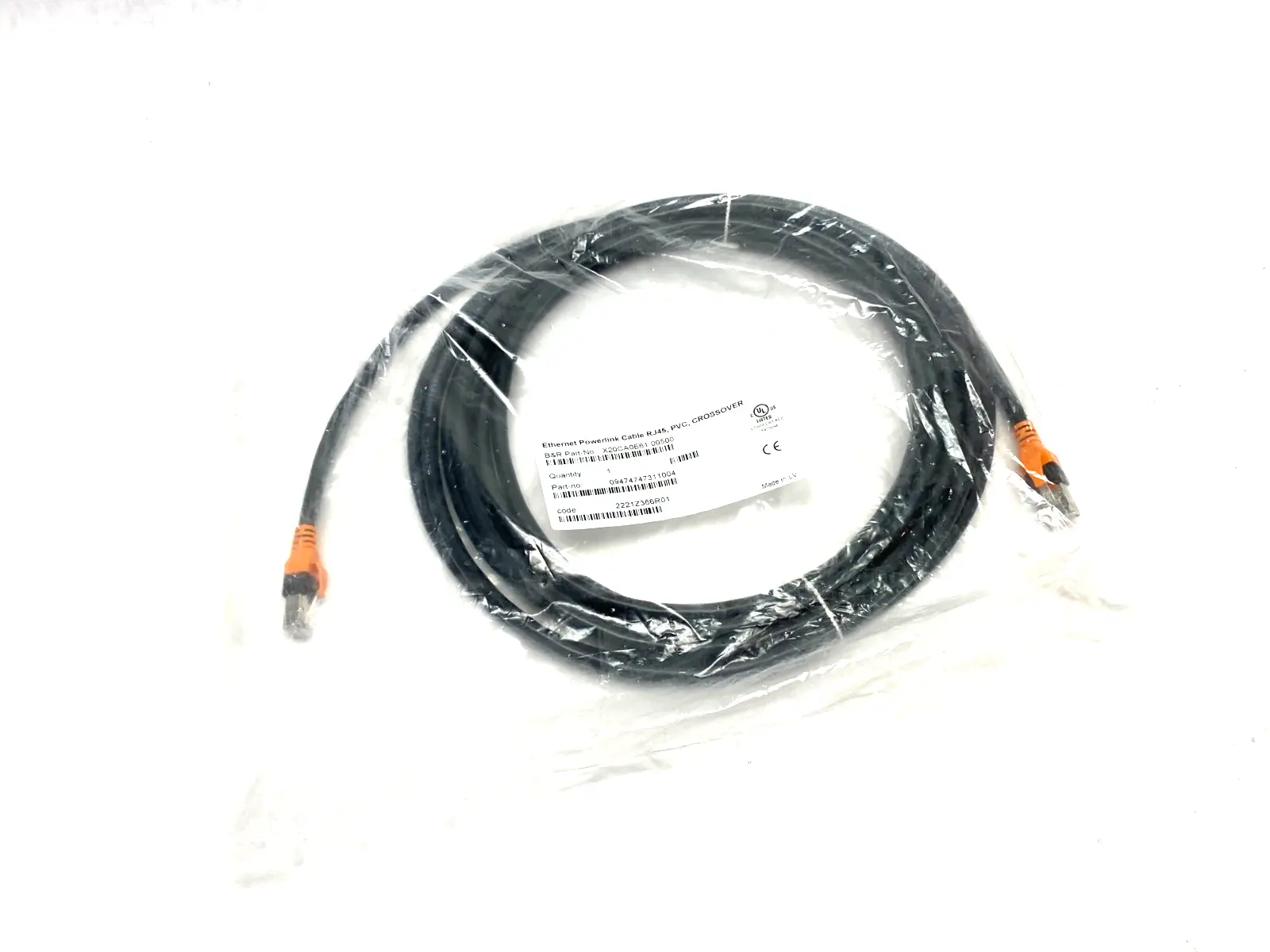 New | in-Stock B&R AUTOMATION ETHERNET POWERLINK CROSSOVER CABLE 2X RJ45 5M Cable & Wire | Maverick Industrial Sales #1104682