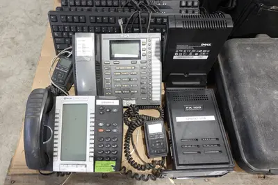3 PALLETS OF ASSORTED OFFICE EQUIPMENT
