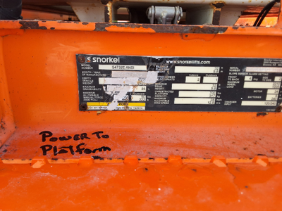 USED 2016 Snorkel S4732E