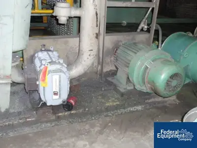 USED Gardner Denver 25 HP GARDNER DENVER ROTARY LOBE BLOWER, MODEL GGDDADA