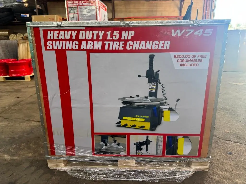 WARRIOR HEAVY DUTY TIRE CHANGER