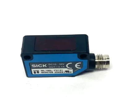 USED SICK PHOTOELECTRIC RETRO-REFLECTIVE SENSOR, W100 LASER