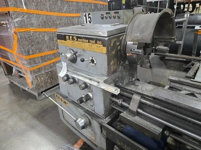20" x 72" H.E.S., engine lathe with metric threading,loaded with tooling, 18-900 RPM, 15 HP