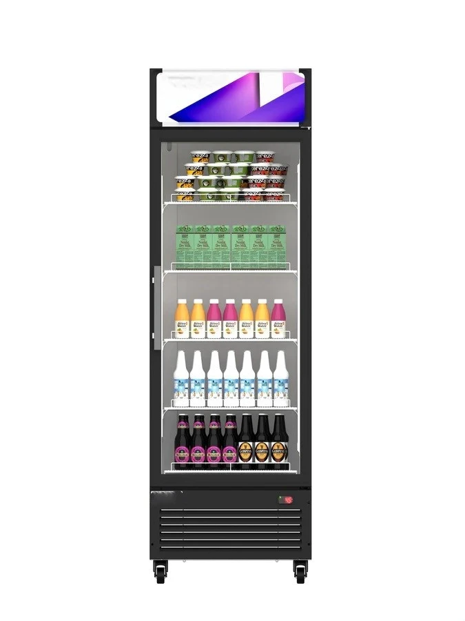 168-0020 AC SDGR 25" Single Glass Door Self Contained Cooler