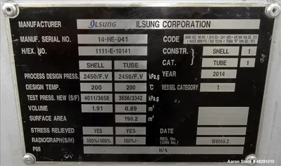 USED ILSUNG CORPORATION AEU
