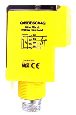 NEW BANNER Q45BB6CV4Q SENSOR 10-30V DC