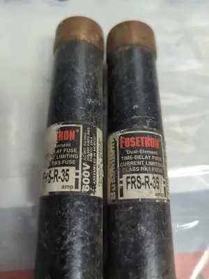 Used COOPER BUSSMANN FRS-R-35 Miscellaneous Equipment (Electrical & Power) | Surplus Asset Holdings #1193602
