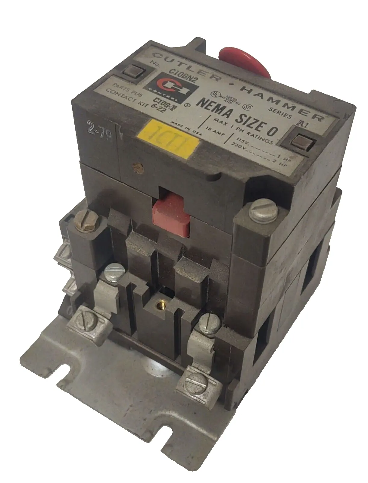 USED Cutler-Hammer C10BN2