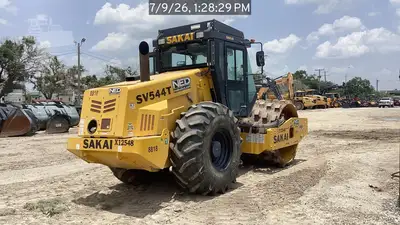 Used 2024 SAKAI SV544T Single Drum Rollers Florida US | National Equipment Dealers #1436957