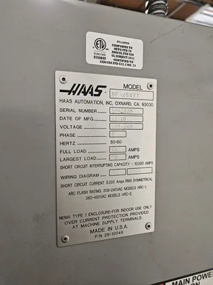 2010 HAAS VF2 SSYT MACHINING CENTERS, VERT., N/C & CNC | Prime Machinery (14)