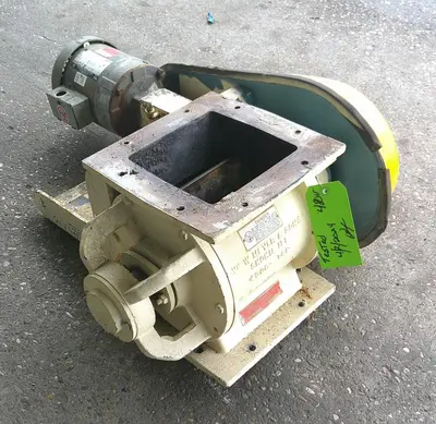 SPC9155  Valve 8 x 8 HD CS Wm Meyer rotary airlock feeder