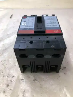 GE TEL136050WL 50A 3 Pole Current Limiting Circuit Breaker 600VAC