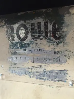 USED ROWE 1630D