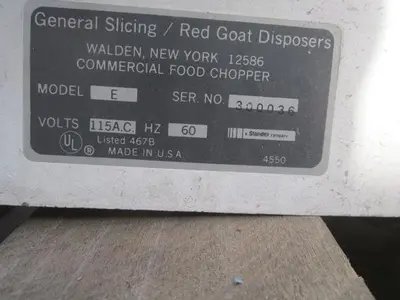USED GENERAL SLICING E