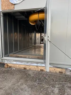 Insulated Sound Attenuated Enclosure - 44.5' x 14' x 13'